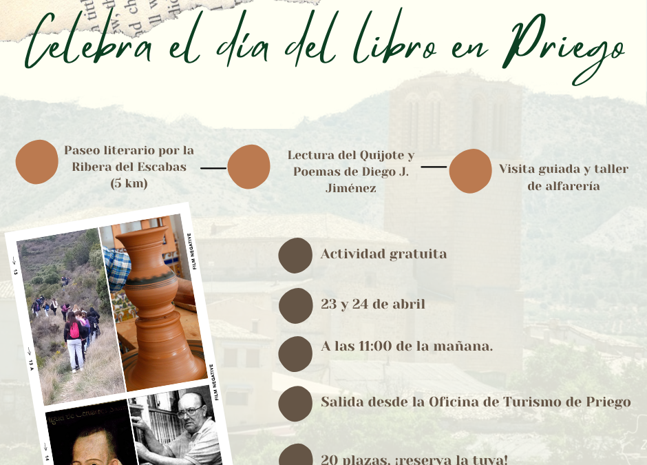 Celebra el Día del Libro en Priego